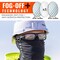 Ergodyne ODIN, Safety Glasses, Anti-Scratch & Fog-Off+, Indoor/Outdoor Lens, Matte Black Frame Frame ODIN-AFAS - alternate 8